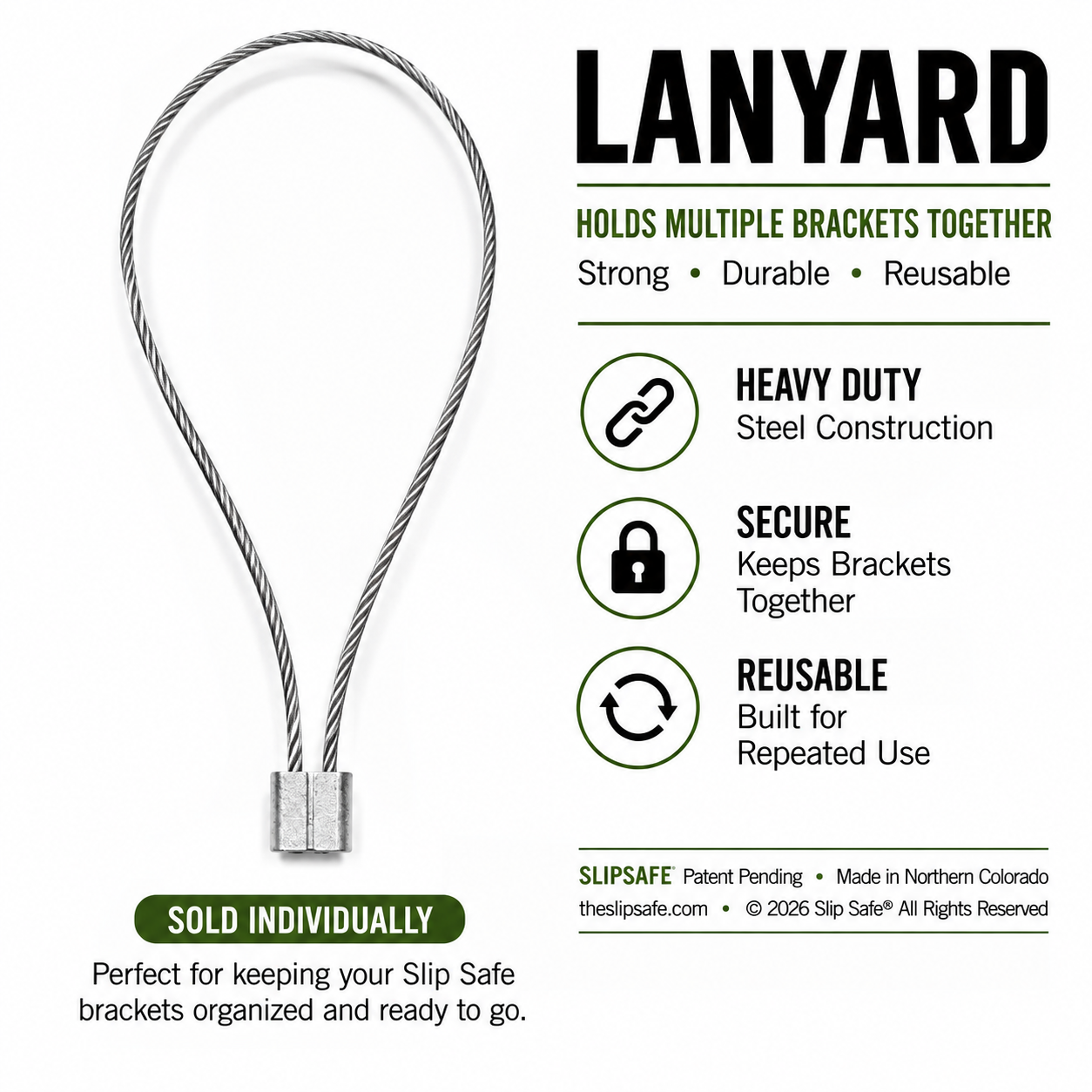 Slip Safe Lanyard